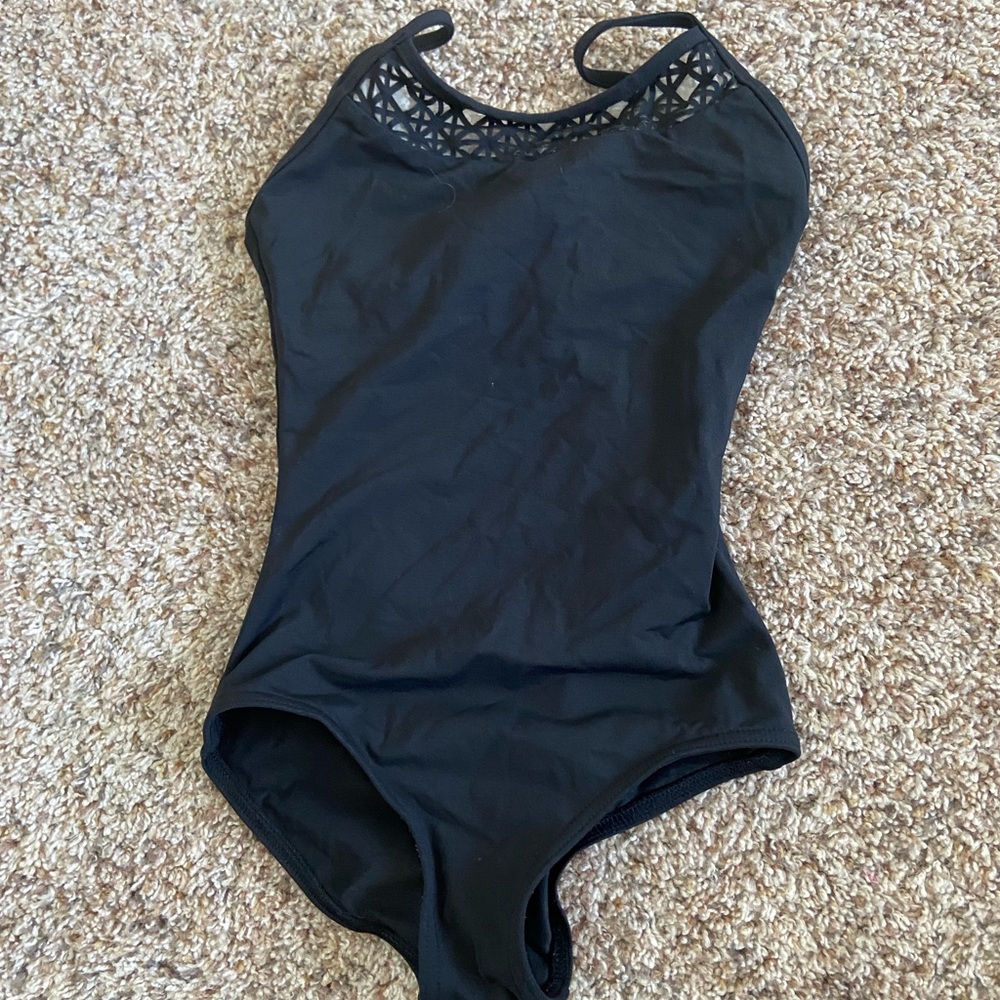 Capezio Black Leotard (Intermediate size)
